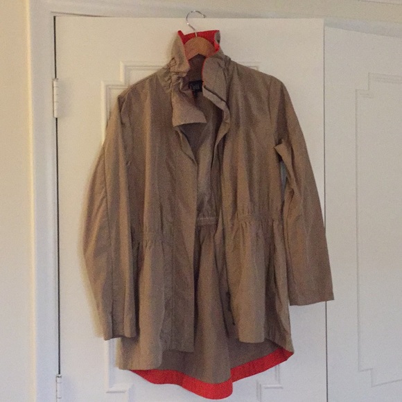 Luii ruffle collar raincoat - Picture 1 of 7